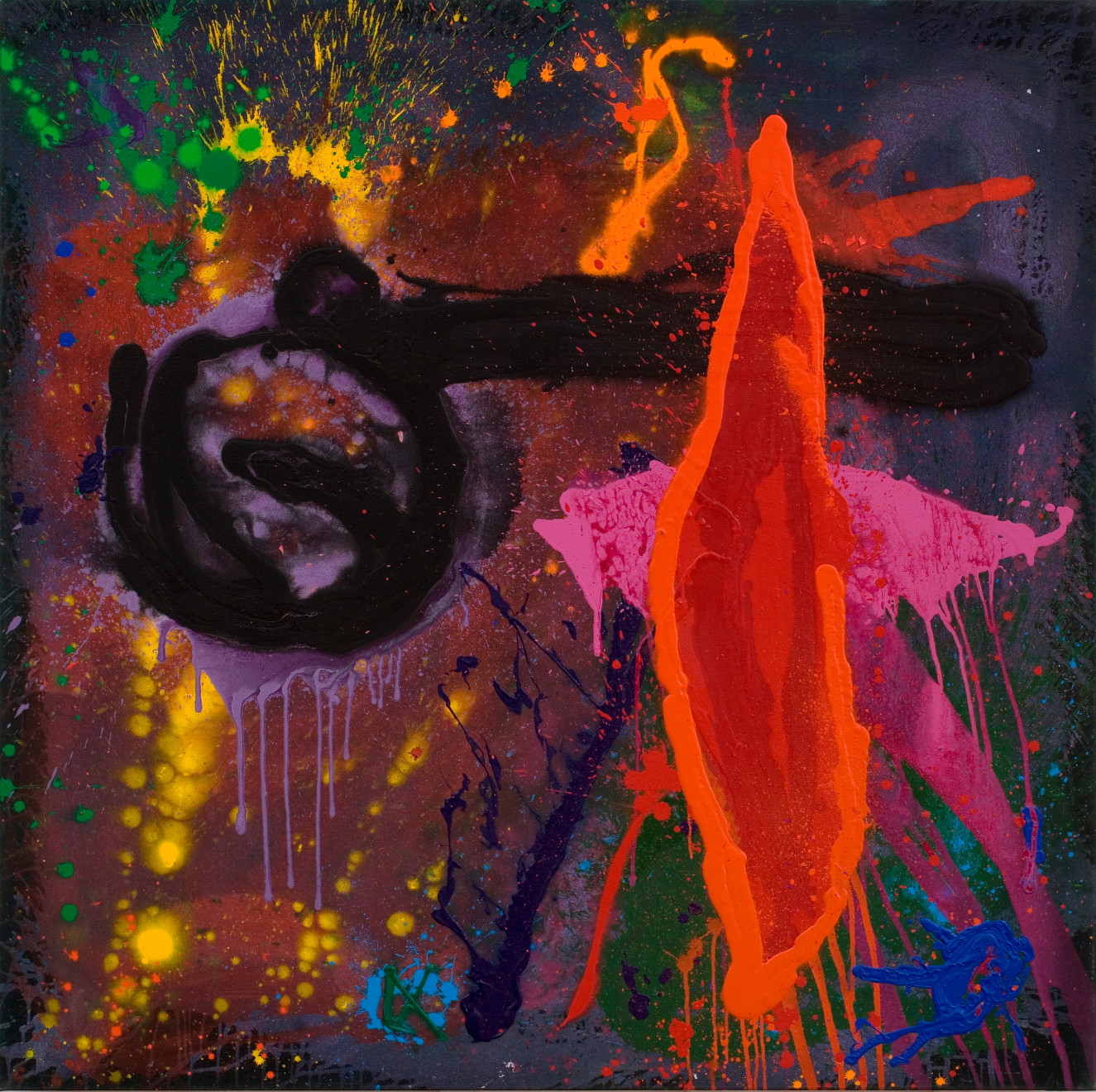 John Hoyland, Spirit of Venus 28.10.88, 1988