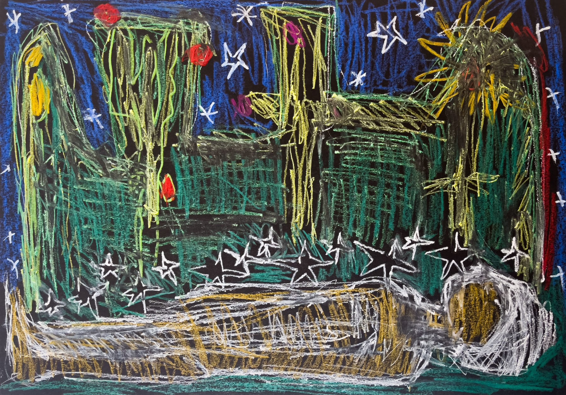 Ann Tracy, Midnight Garden, 2021