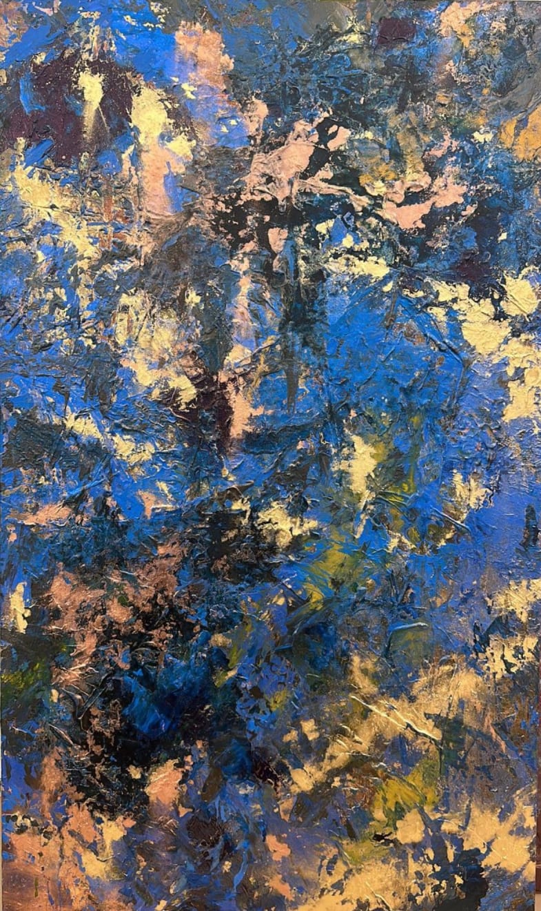 Claudia Limacher, Evening blues, 2023