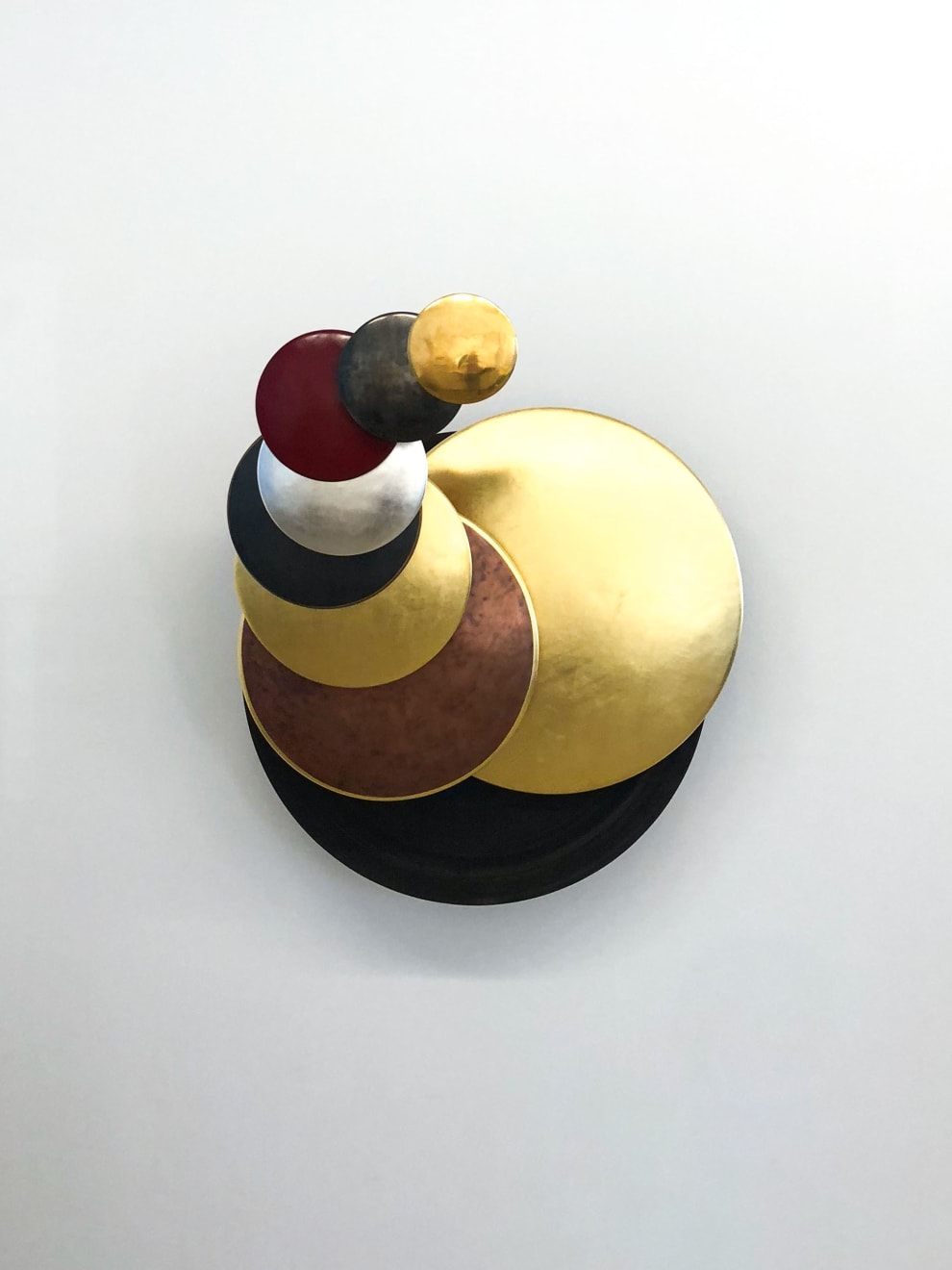 Jörg Wiele, Scheibenmandala, 2018