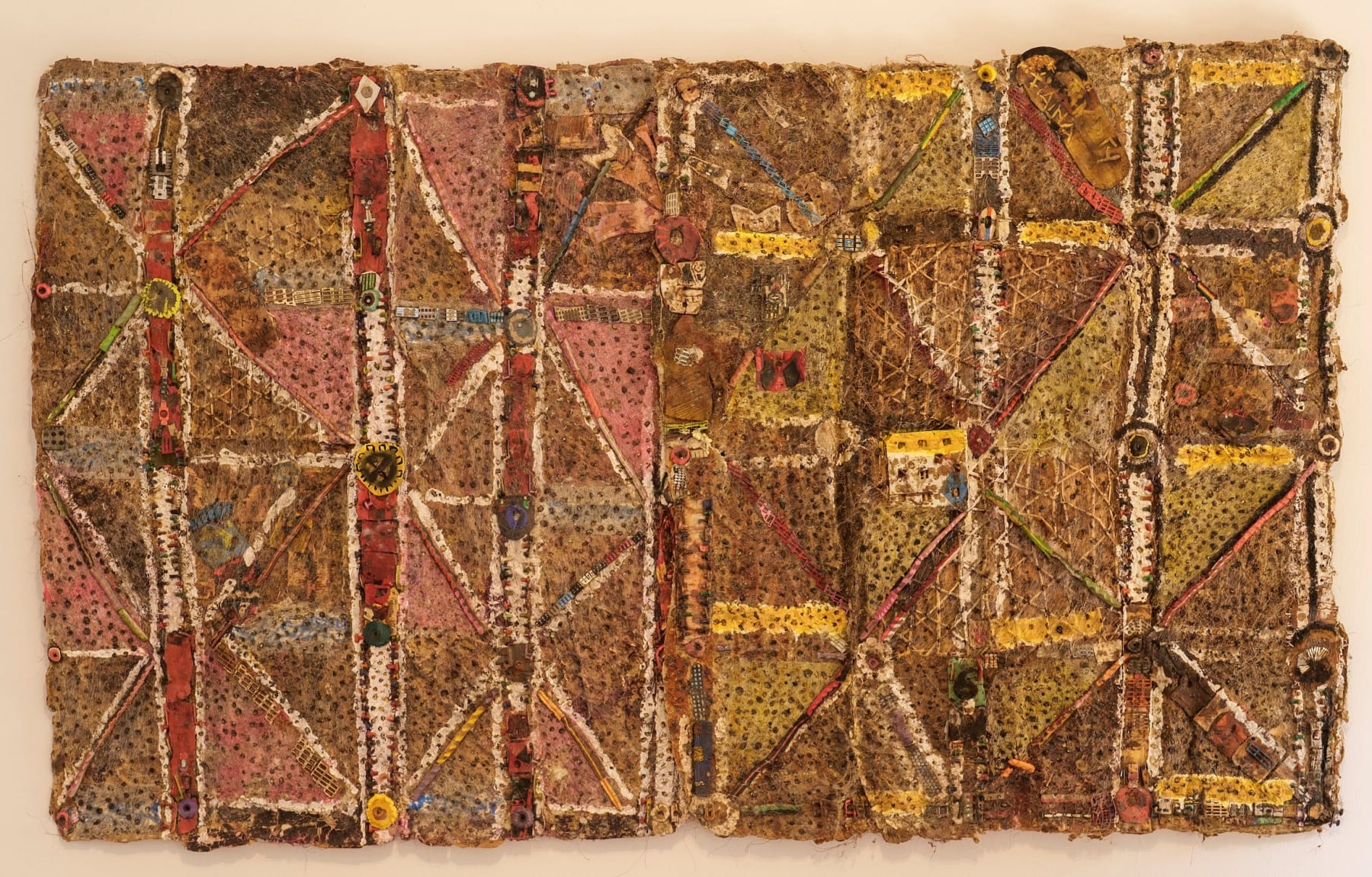 TEMANDROTA, Fanorona Sivy (Rouge et Jaune), 2025