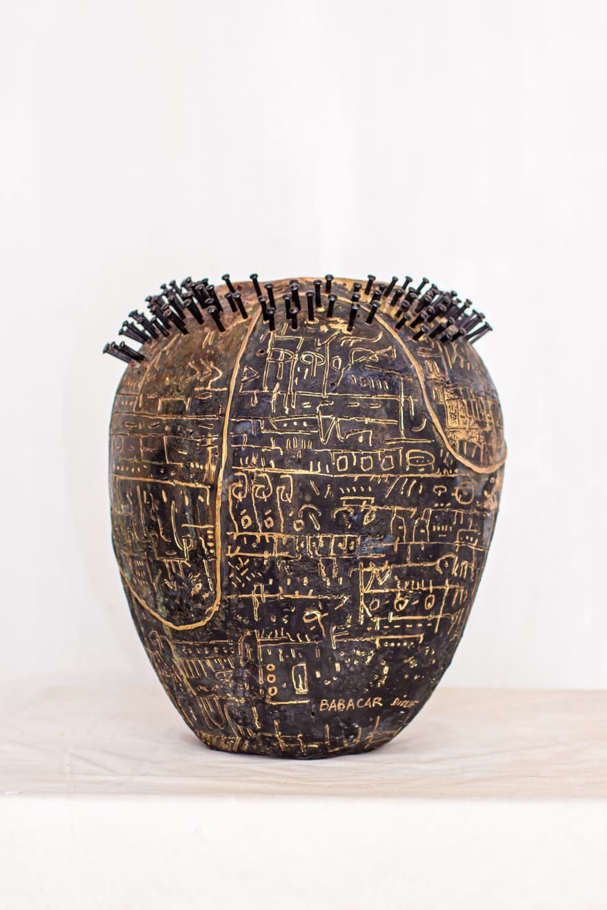 Mbaye Babacar Diouf, Vase Sacre I, 2023
