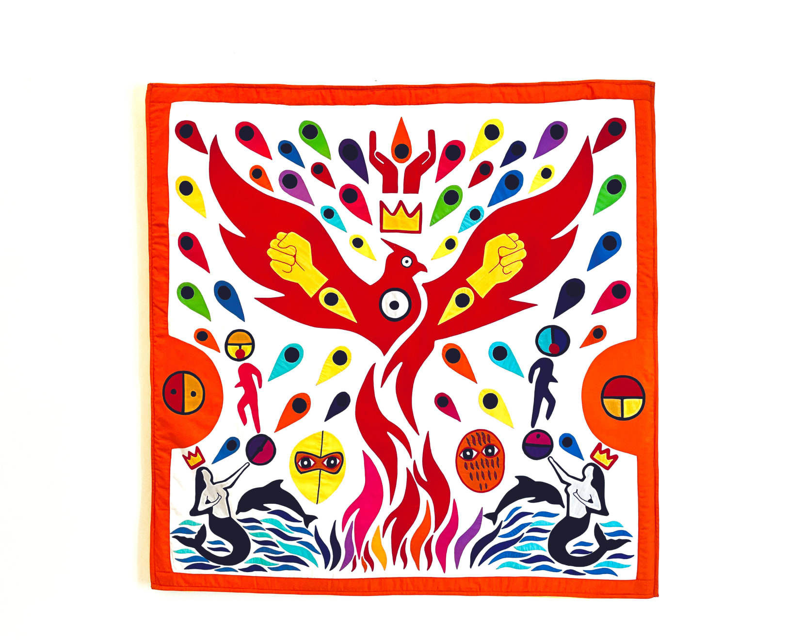 Emo de Medeiros, Surtenture,... For the White Phoenix Shall Rise, 2018