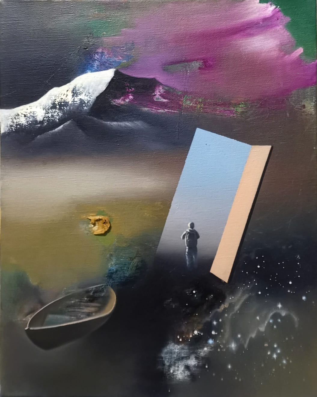 JIANG Wenbin, Ville Mirage - Au-dessus de la rivière des étoiles, 2020