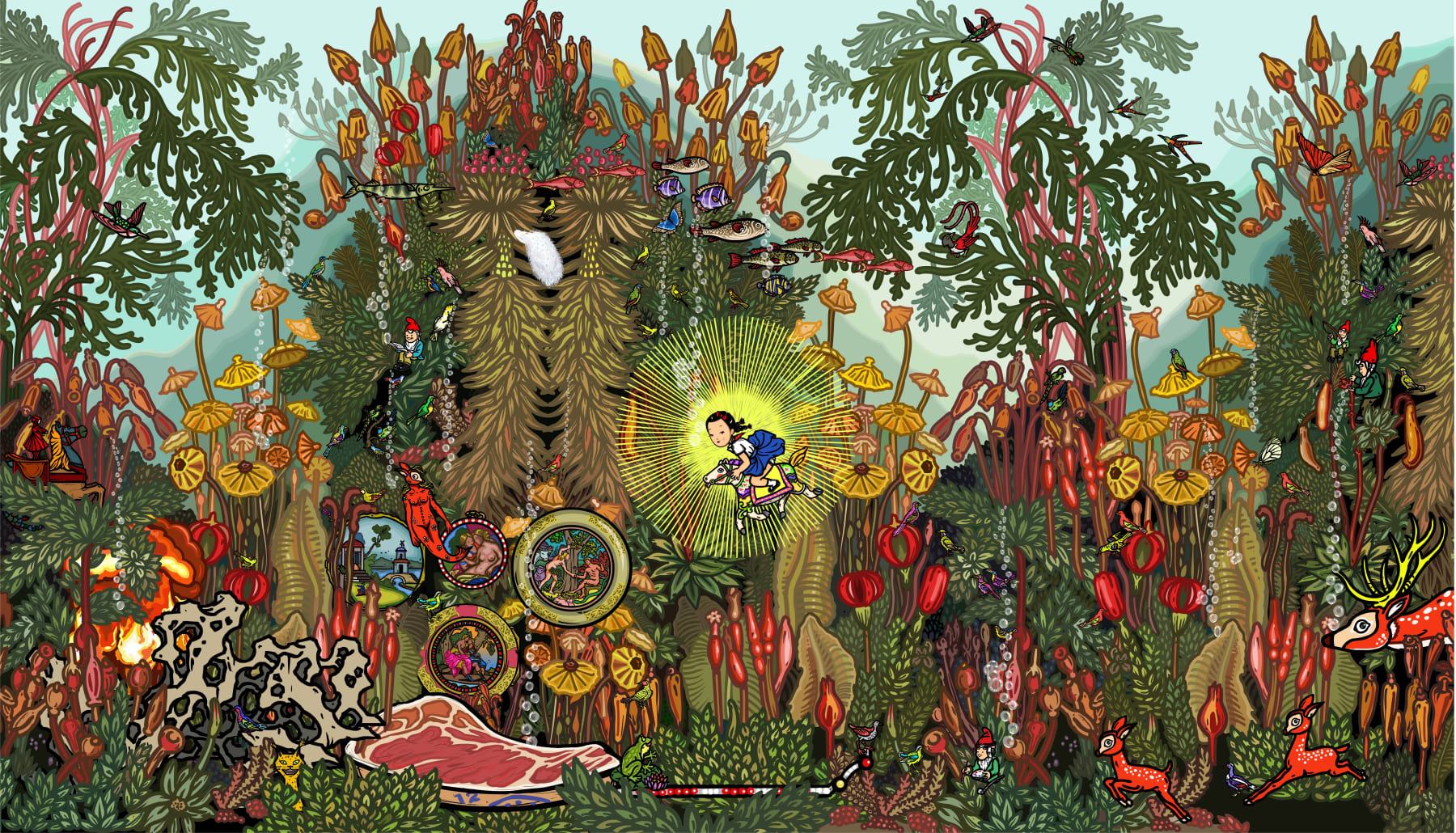 BU Hua, Water is Deep Here in Beijing 7, 2010