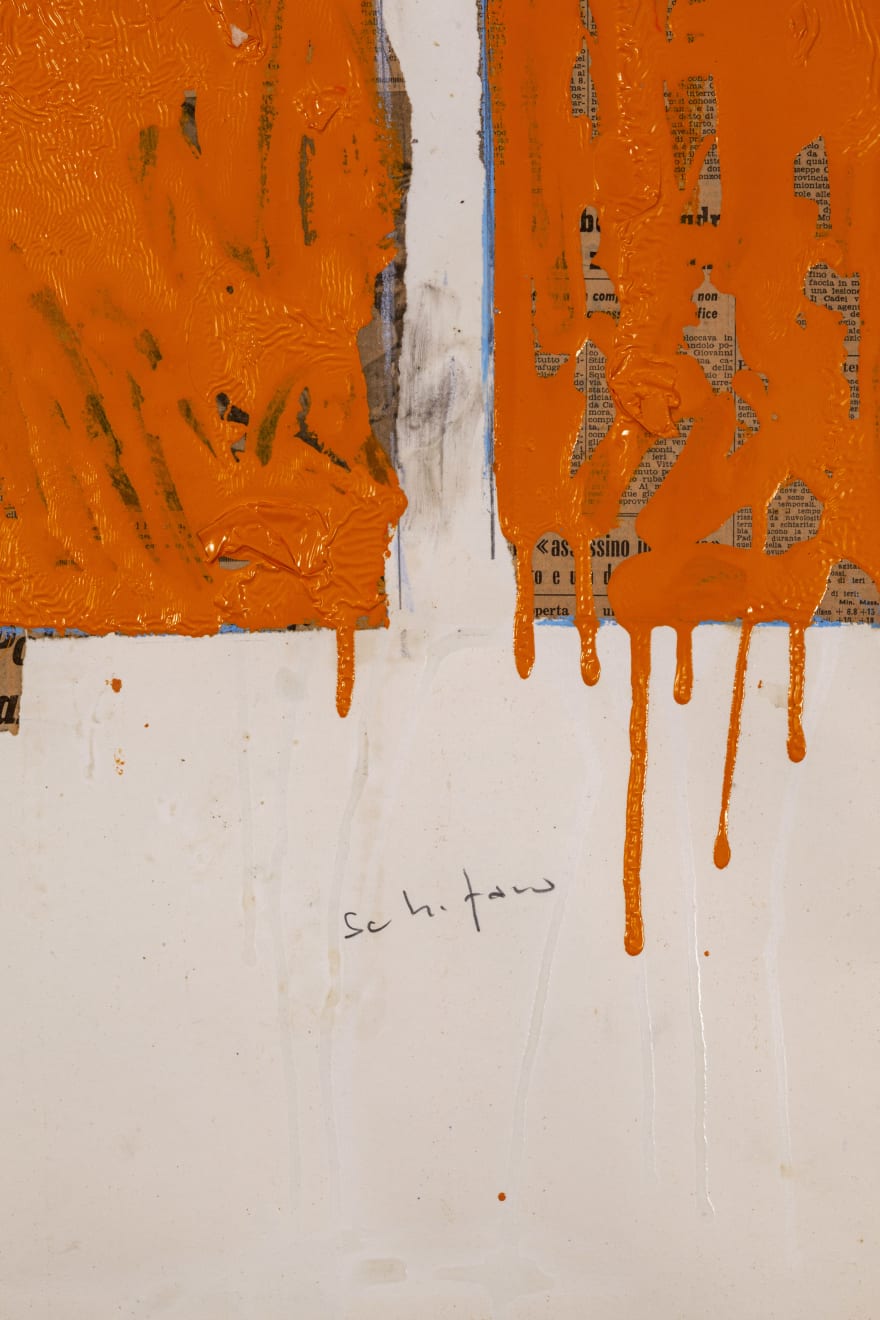 Mario Schifano, Untitled, Eseguita negli anni '70