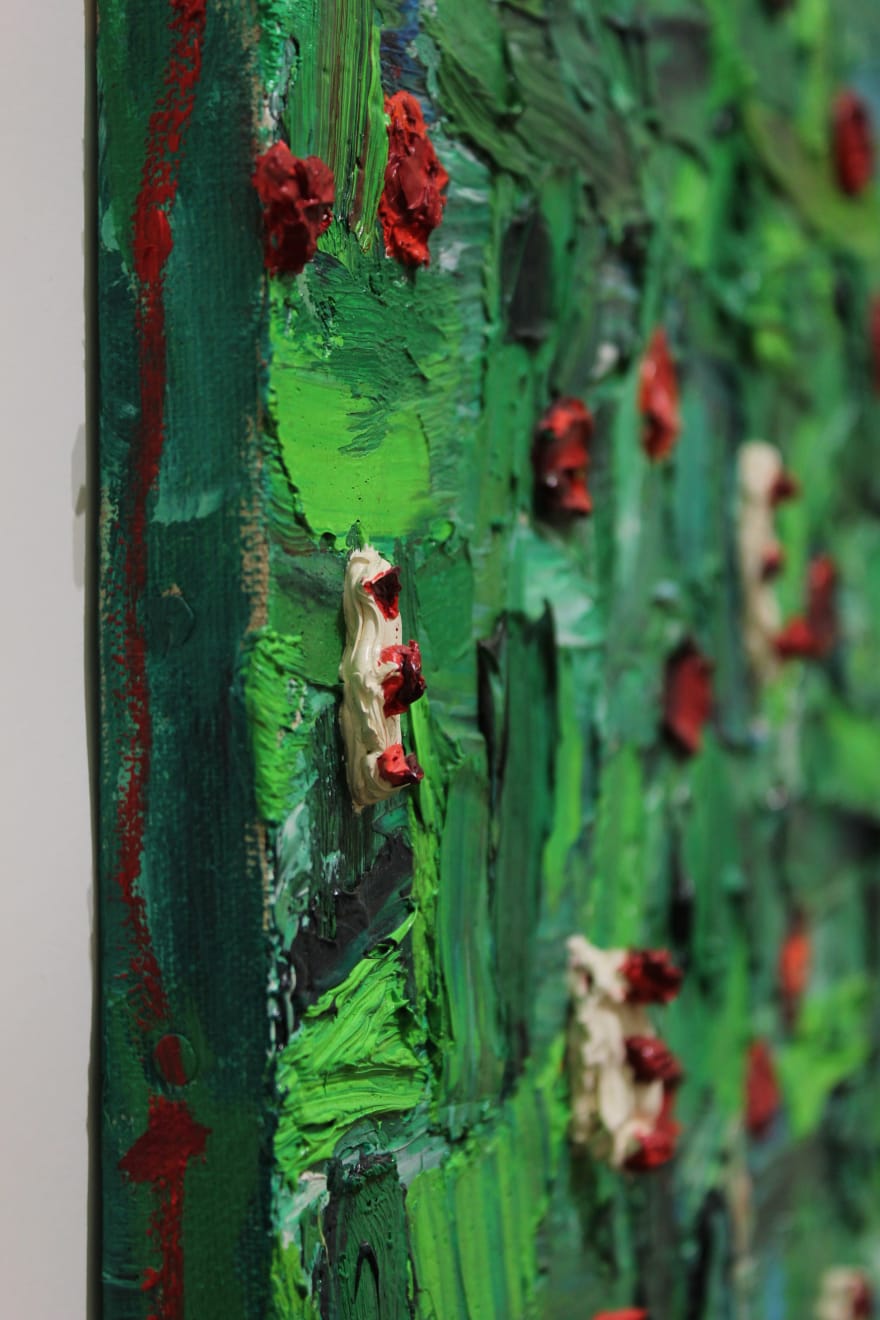 Nicola De Maria, Alle Muse Innamoratissime (Agli Déi del Bosco), 2004