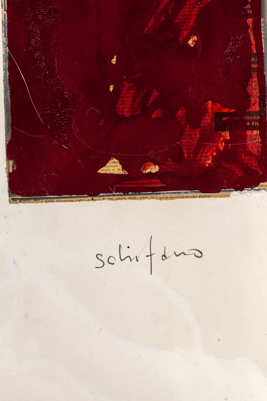 Mario Schifano, Untitled, Eseguita negli anni '70