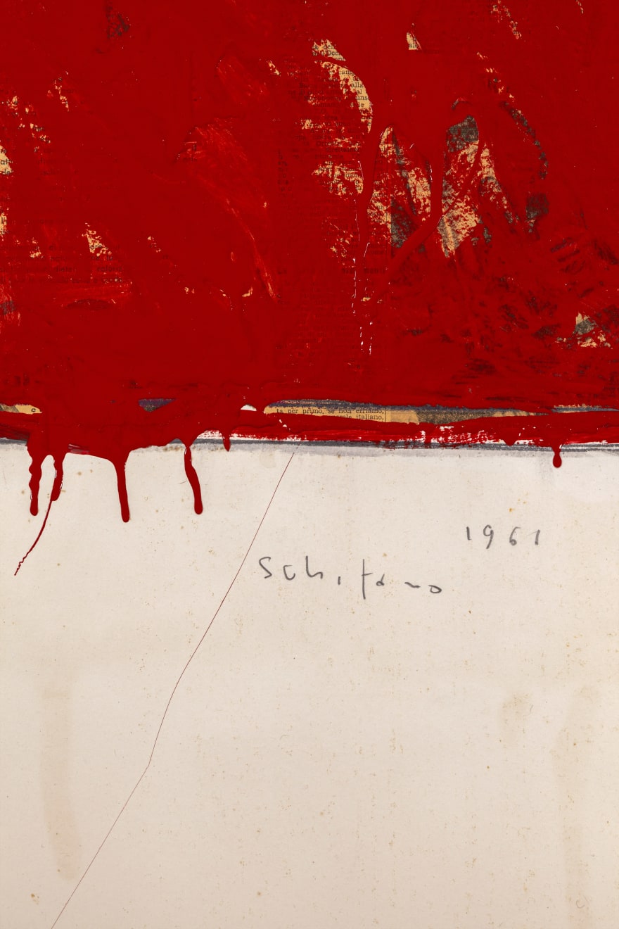 Mario Schifano, Untitled, Eseguita negli anni '70