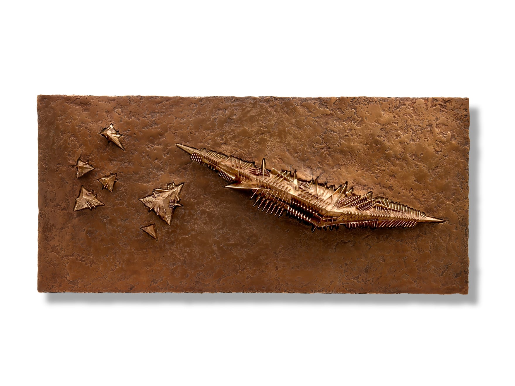 Arnaldo Pomodoro, Forze del profondo e del cielo, studio, 1984-85