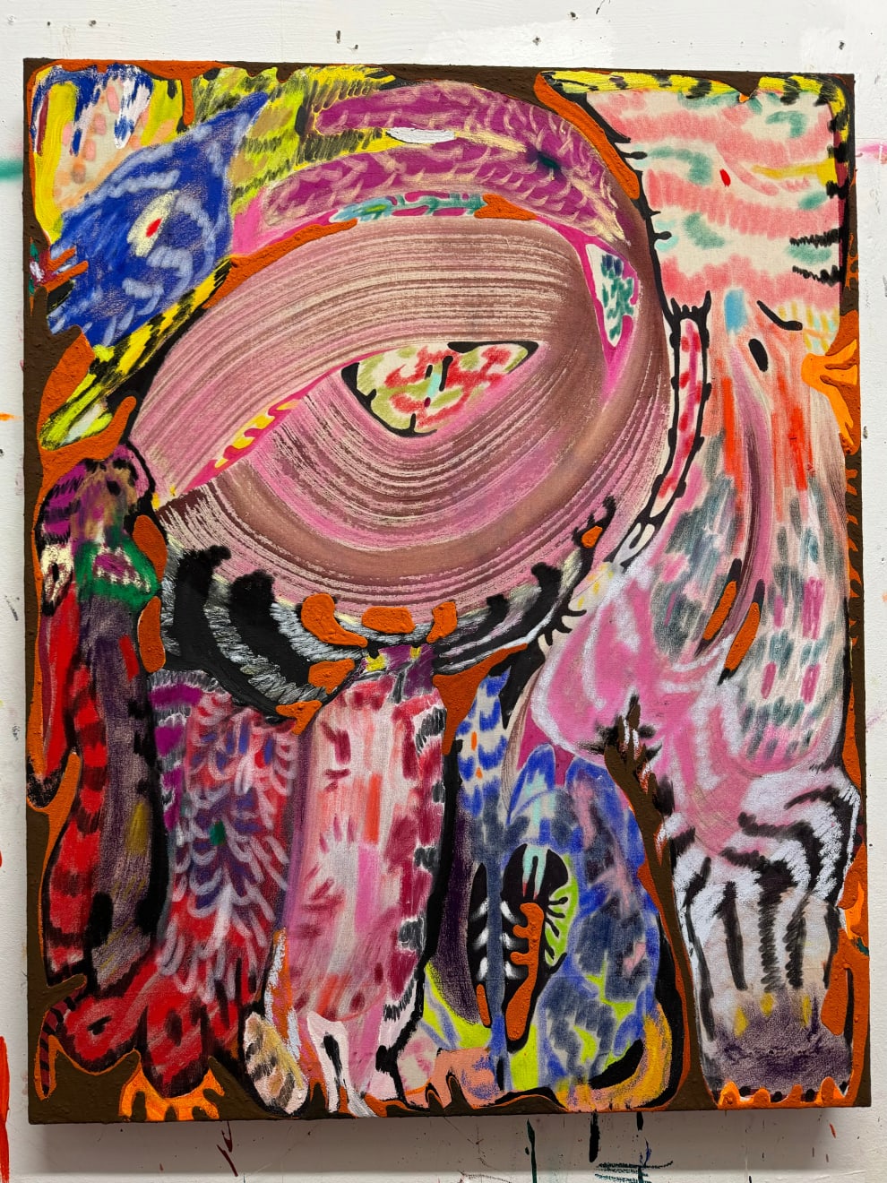 Melania Toma, Seeping Creature (Nest), 2024