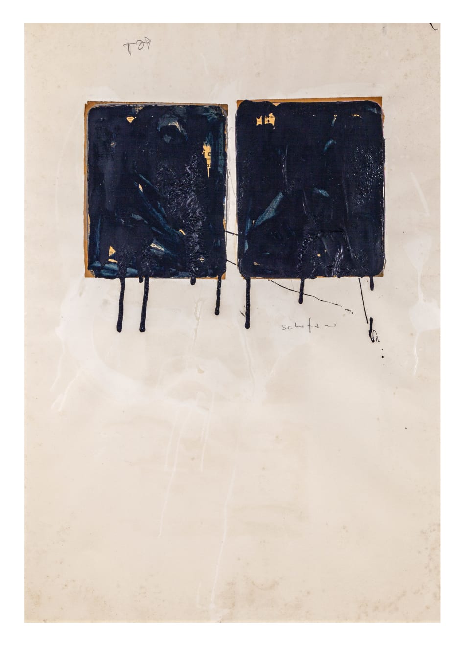 Mario Schifano, Untitled, Eseguita negli anni '70