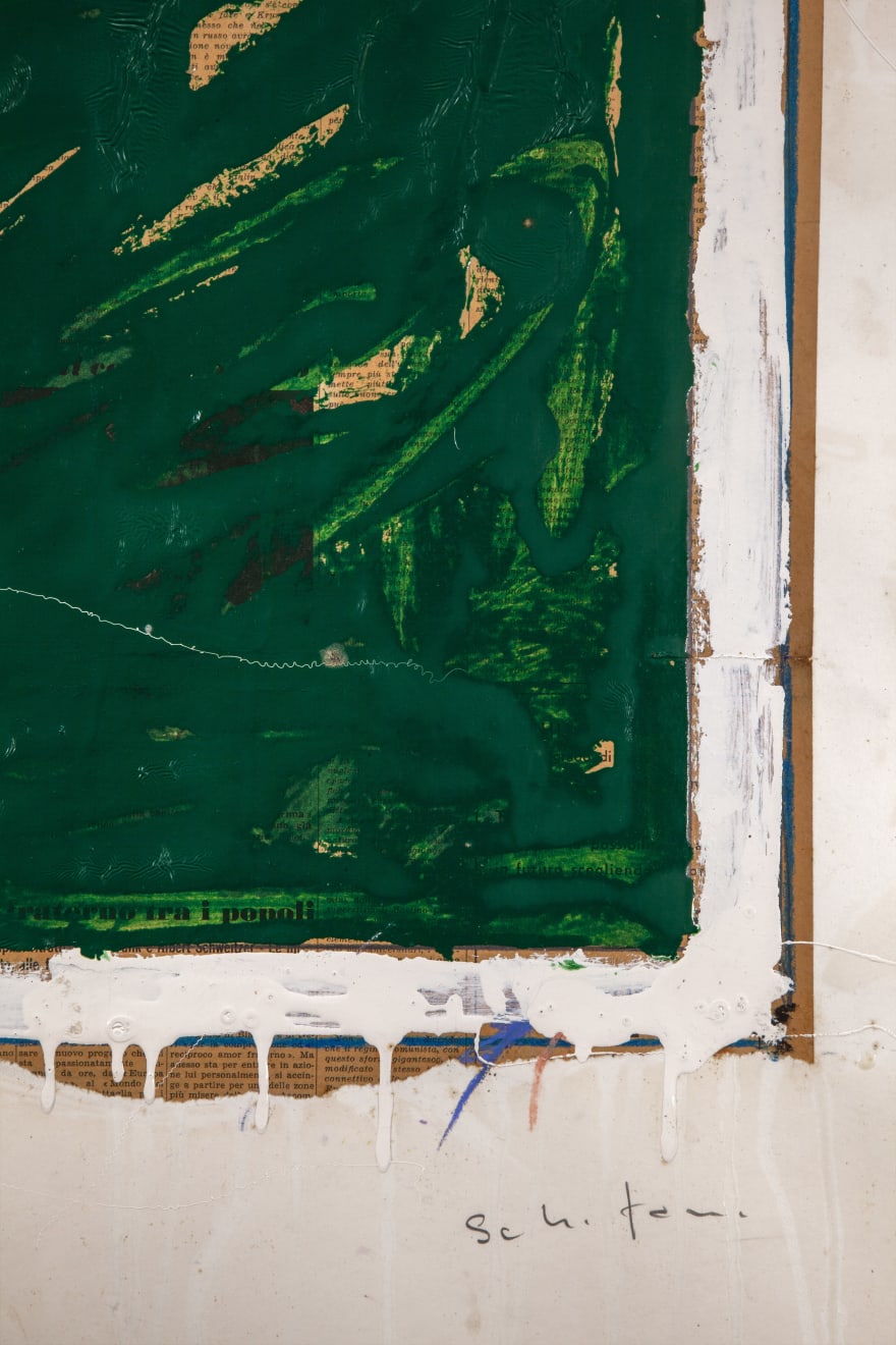 Mario Schifano, Untitled, Eseguita negli anni '70