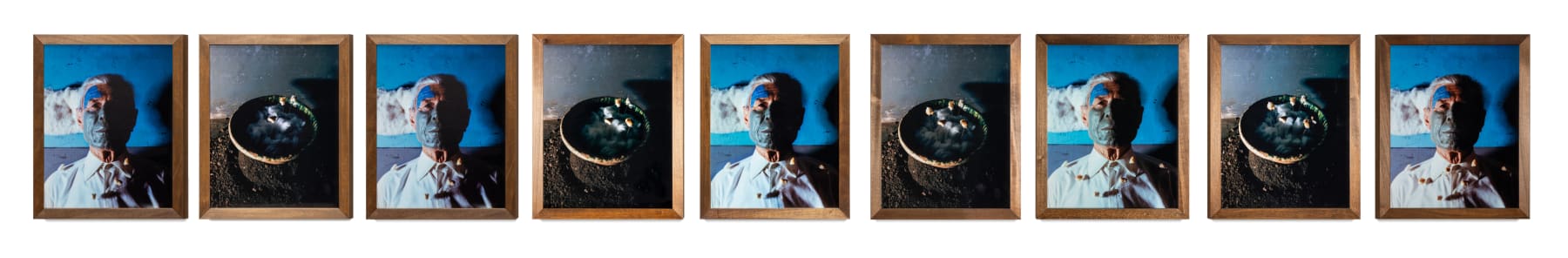 Michele Zaza, Germinazione magica (9 el.), 1979