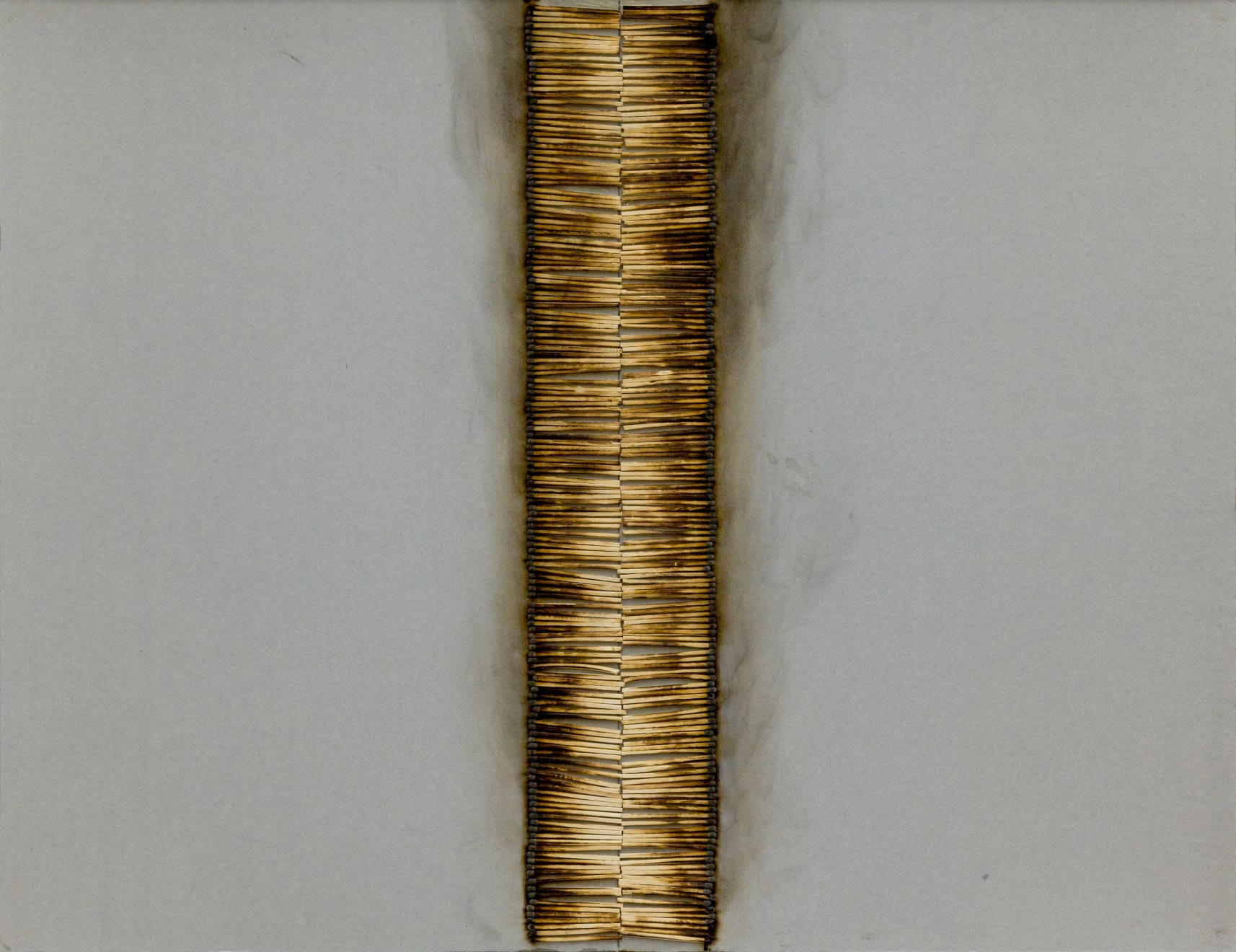 Bernard Aubertin, Dessin de feu , 1974