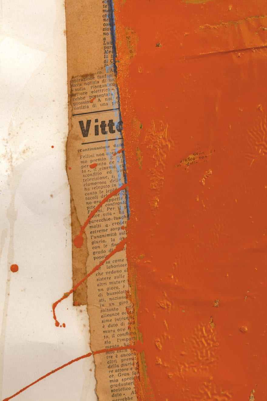 Mario Schifano, Untitled, Eseguita negli anni '70