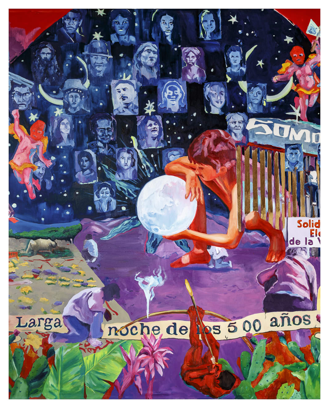 Marcela Cantuária, La larga noche de los 500 años , 2019