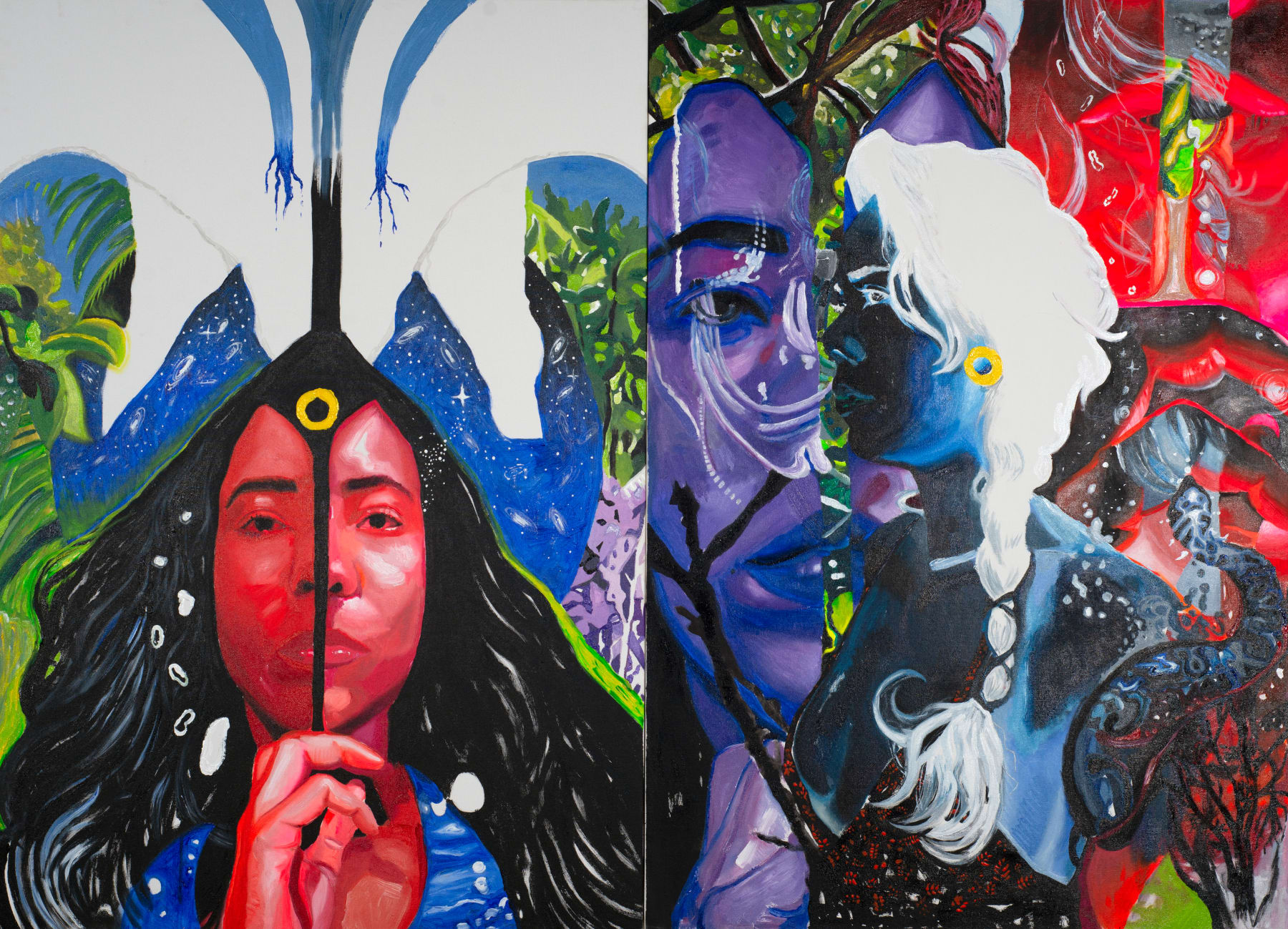 Cibelle Arcanjo, Busca em sussurros [Searching in whispers], 2021