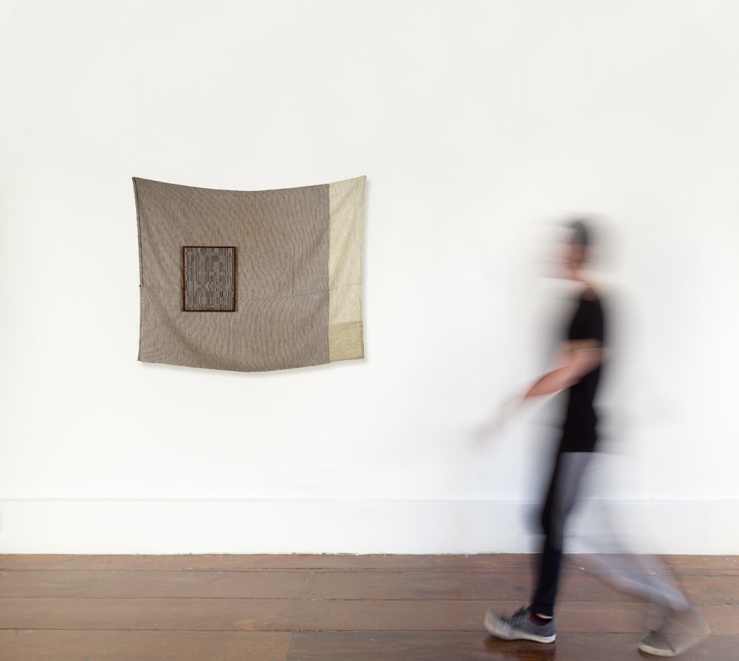 João Modé, Construtivo [Paninho] listras e colagem, 2019