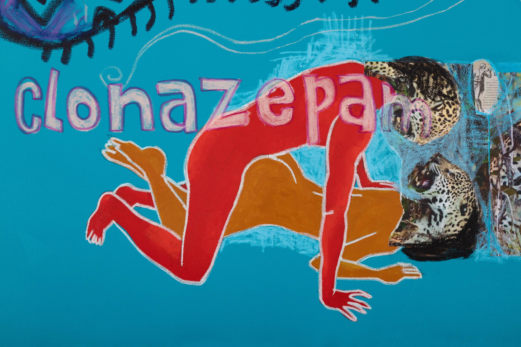 Denilson Baniwa, Almoço nú / Naked lunch Guisarts / Gente bicho, 2023