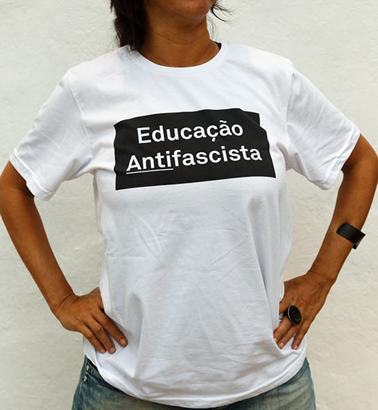 Camisa Educação, Nº 81 Educação antifascista, 2019