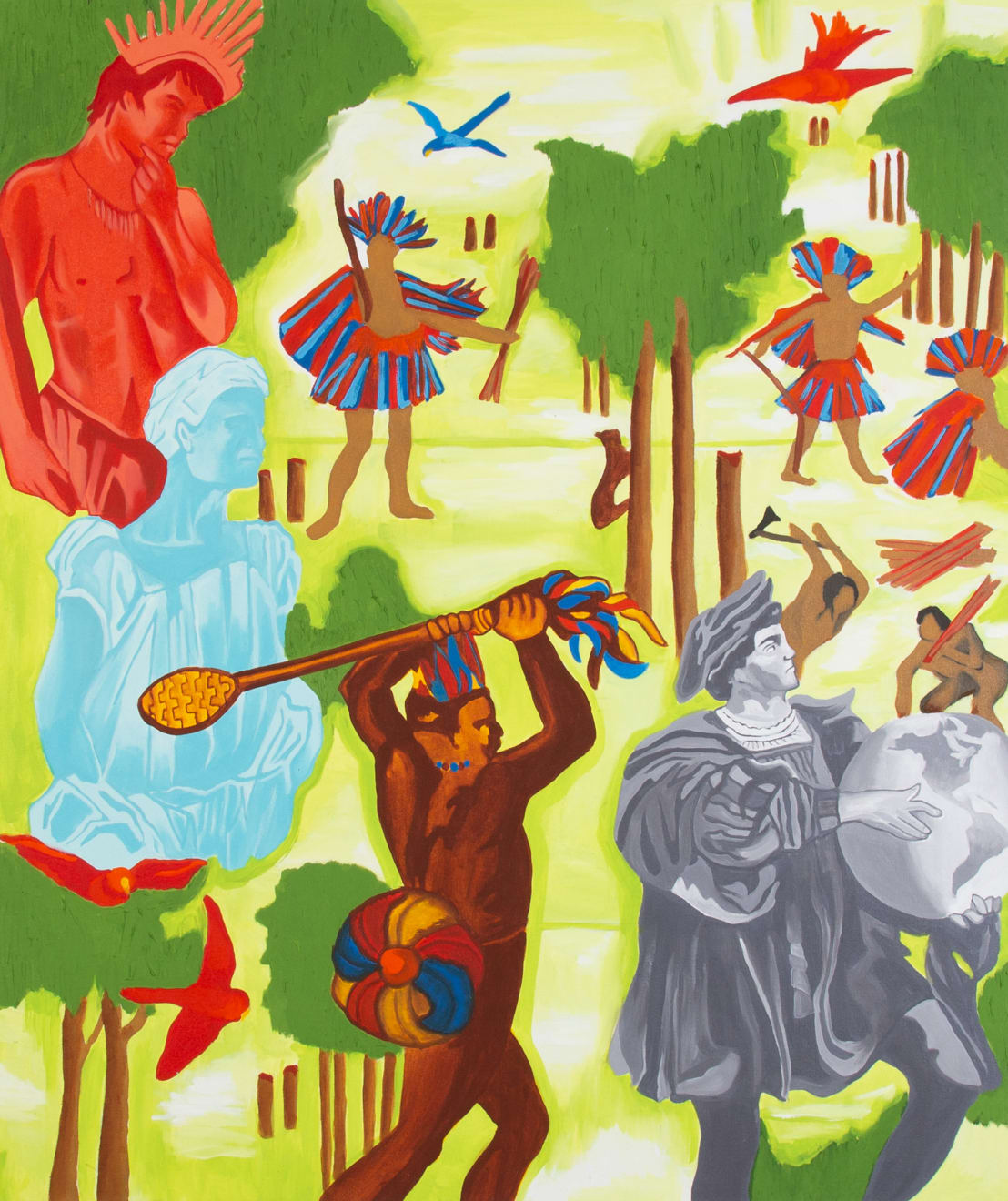 Herbert De Paz, A invenção da América [The Invention of America], 2021