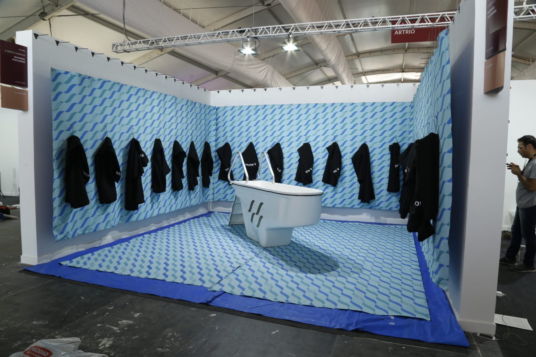 Maxwell Alexandre, Cerimônia de Batismo Coletivo, 2019