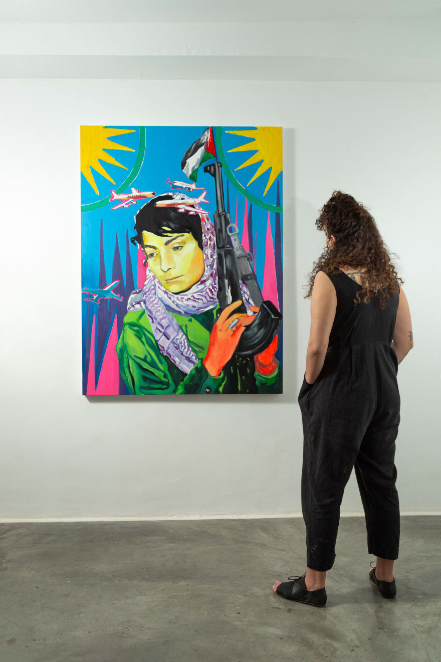 Marcela Cantuária, Leila Khaled, 2020