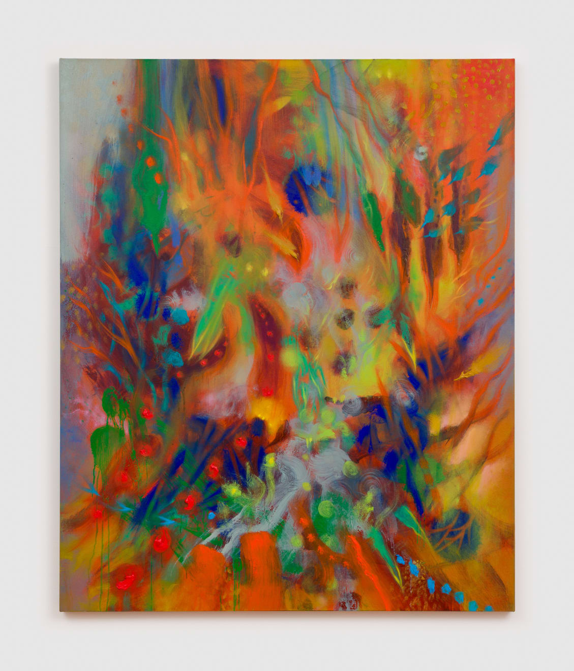 Carlos Jacanamijoy, Chaki mailla yaku (Río lavapies), 2025