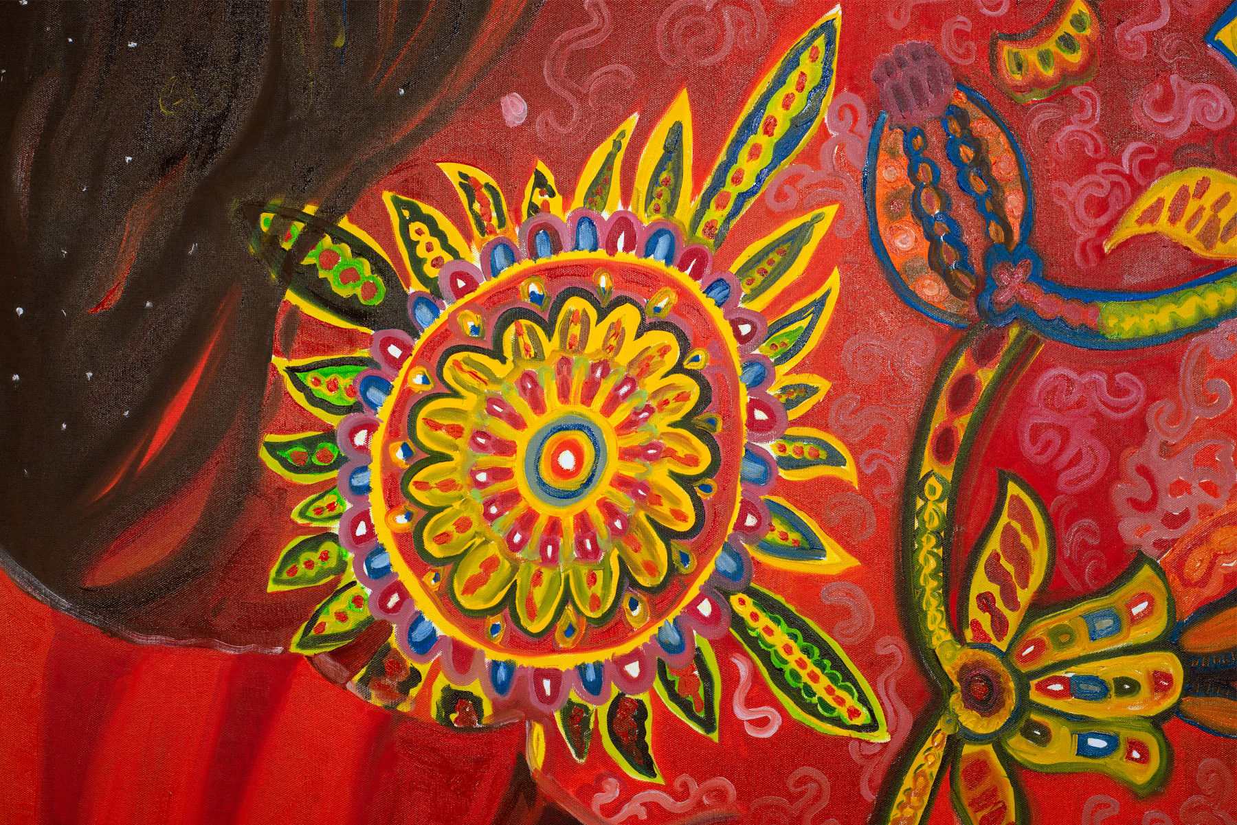 Cibelle Arcanjo, Roda, gira, círculo, volta [Wheel, spin, circle, round], 2021