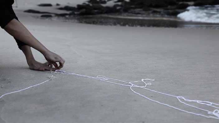 Maria Laet, Notas sobre o limite do mar [notes on the limit of the sea], 2011