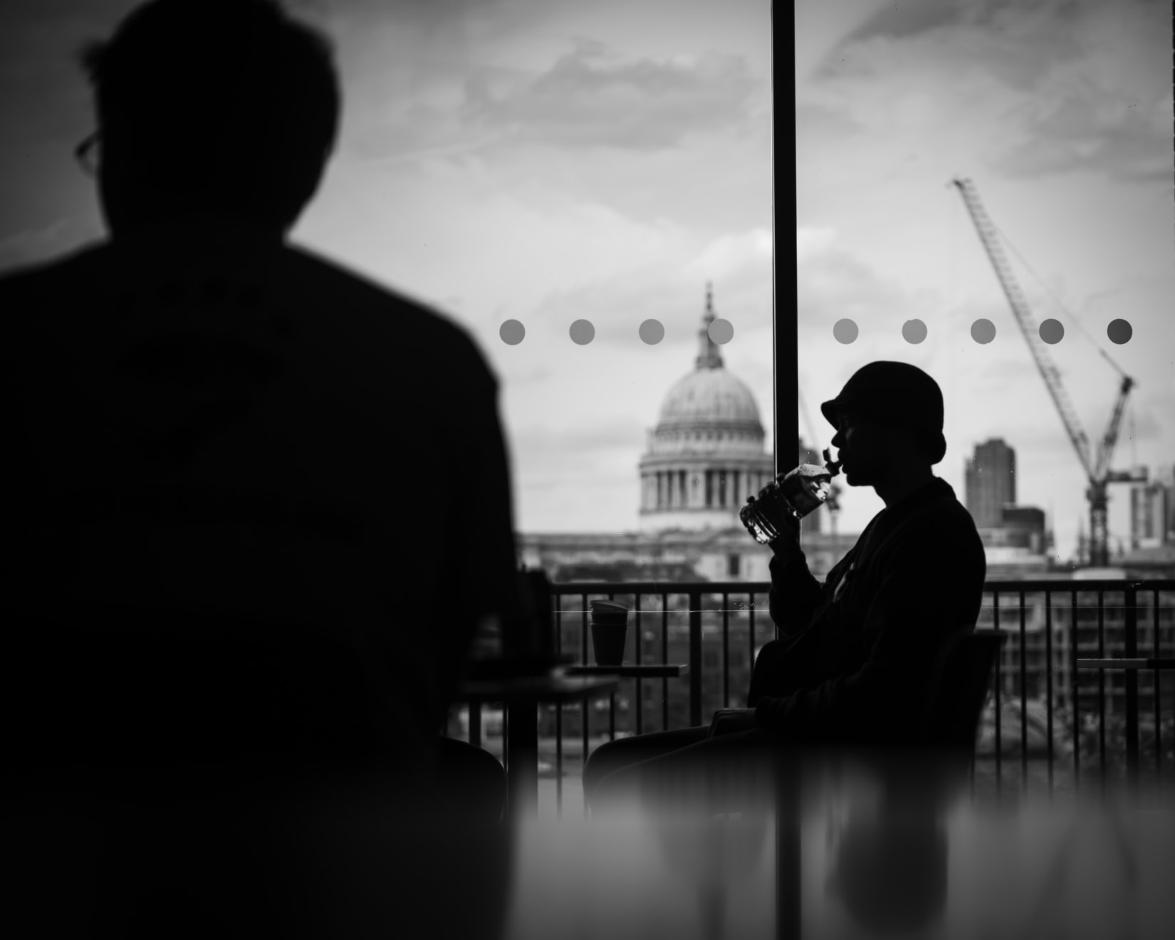 Ant Dailey, In A Cafe - London, 2022