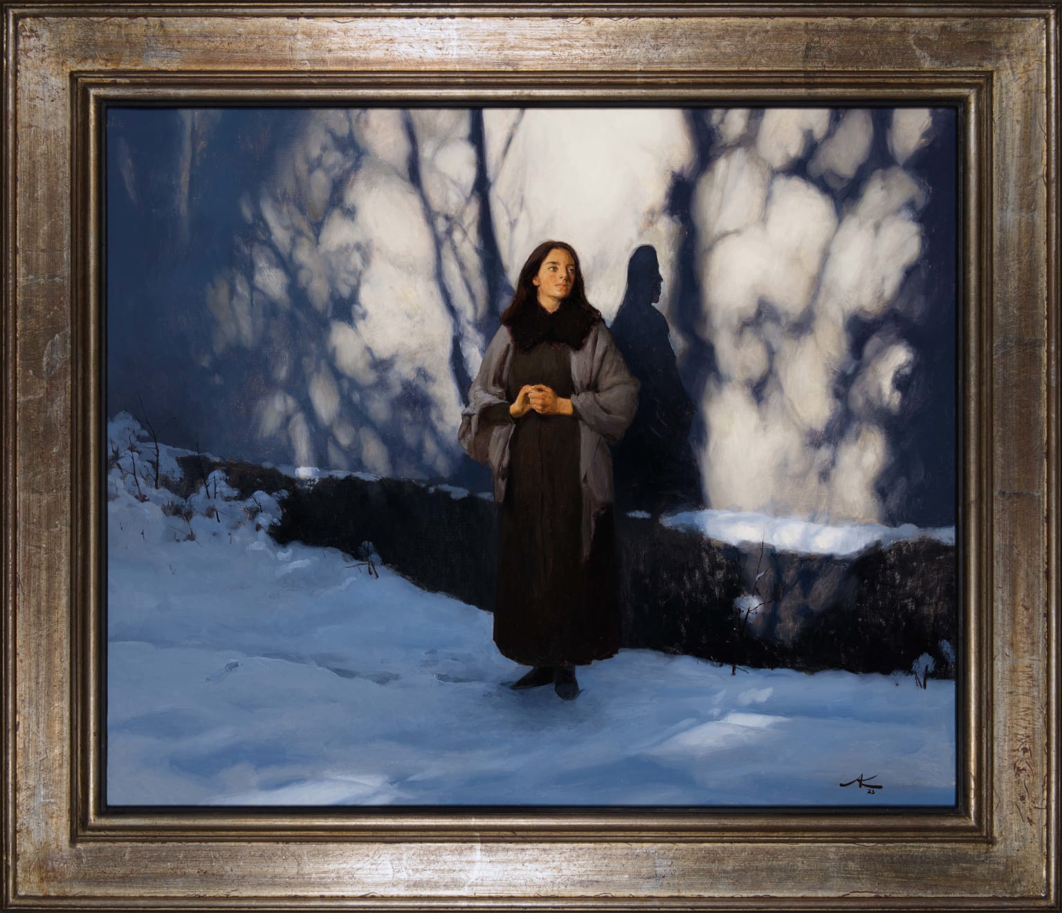 Andrii Kateryniuk, Winter Sunlight, 2023