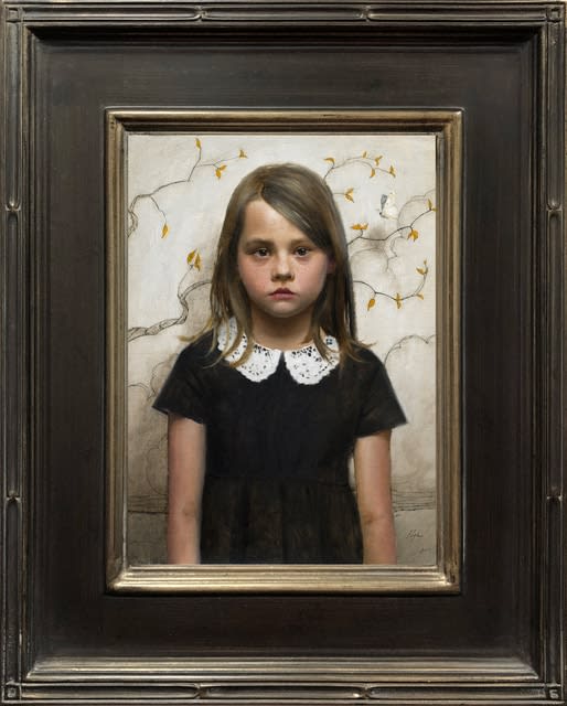 Mark R. Pugh, A Girl and a Moth, 2022