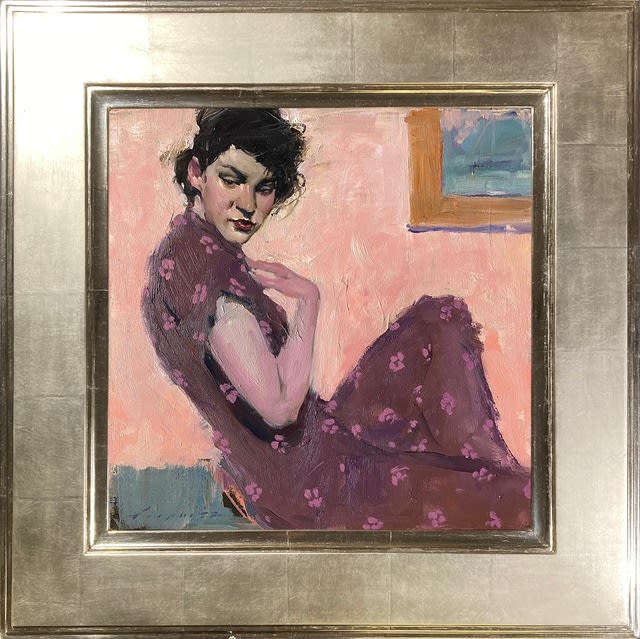 Malcolm T. Liepke, Mauve Dress, 2022