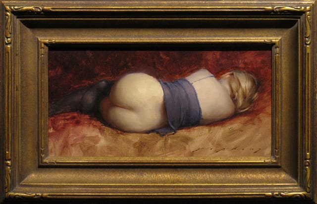 Jeremy Lipking, Blue And Gold, 2015