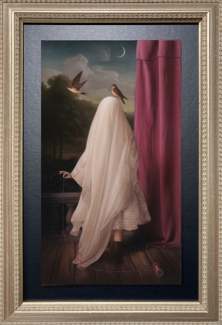 Stephen Mackey, A Spool of Red Silk, 2022