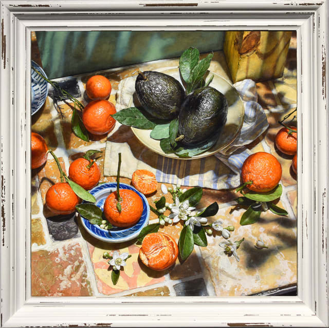 Jeffrey Ripple, Oranges and Avocados, 2021