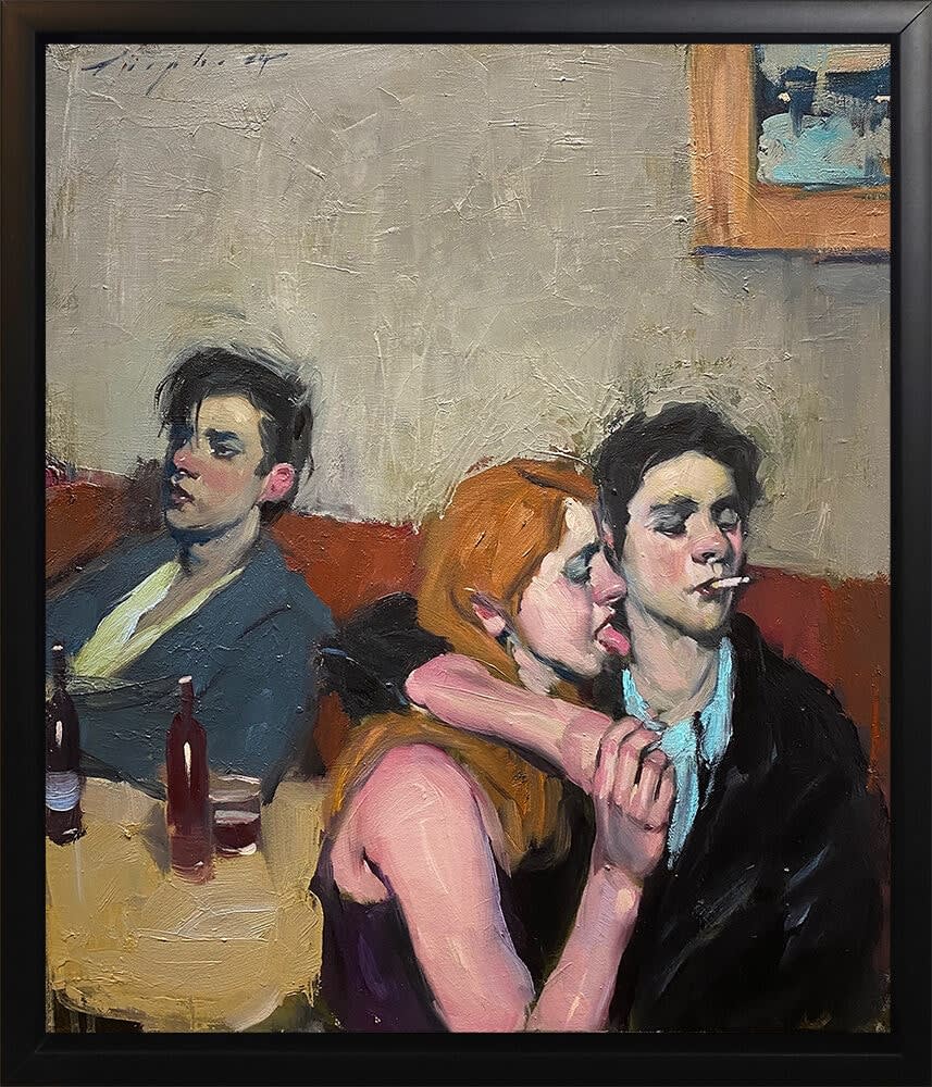 Malcolm T. Liepke, Tongue Out, 2025