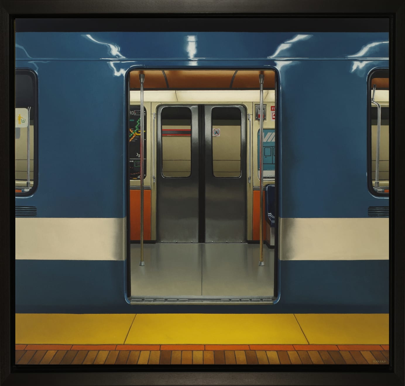Peter Harris, Open Doors, Montreal Metro, 2021