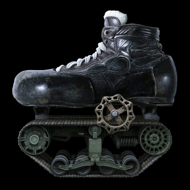 Jeff Bartels, Track Skate, 2019