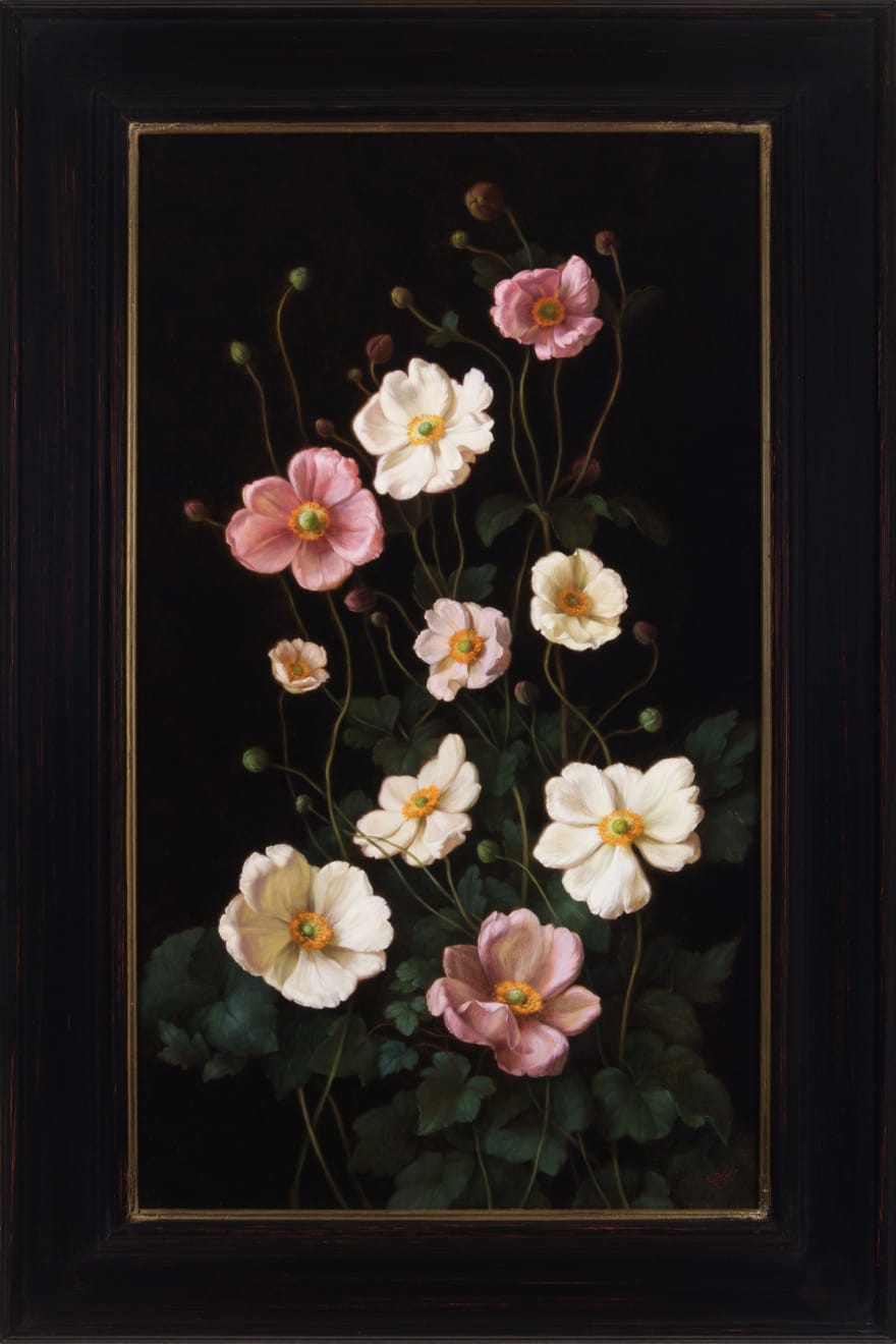 Anhelina Holembivska, Japanese Anemones, 2021