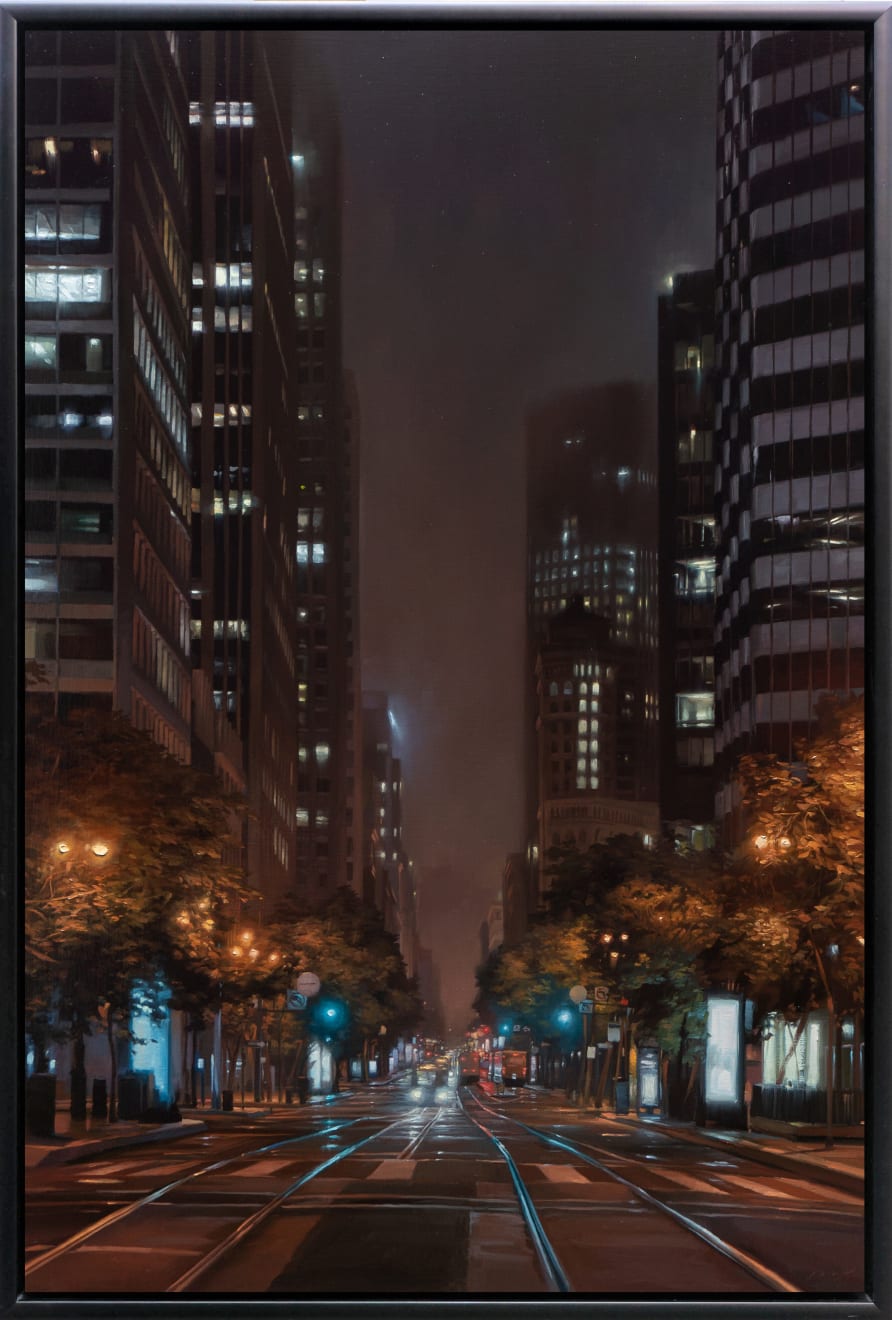 Sung Eun Kim, Night Market Street, 2022