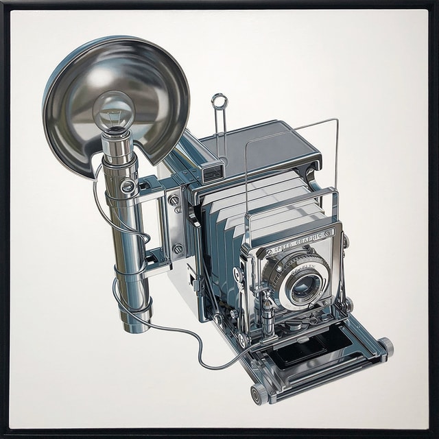 Jeff Bartels, Steel Graflex Camera, 2021