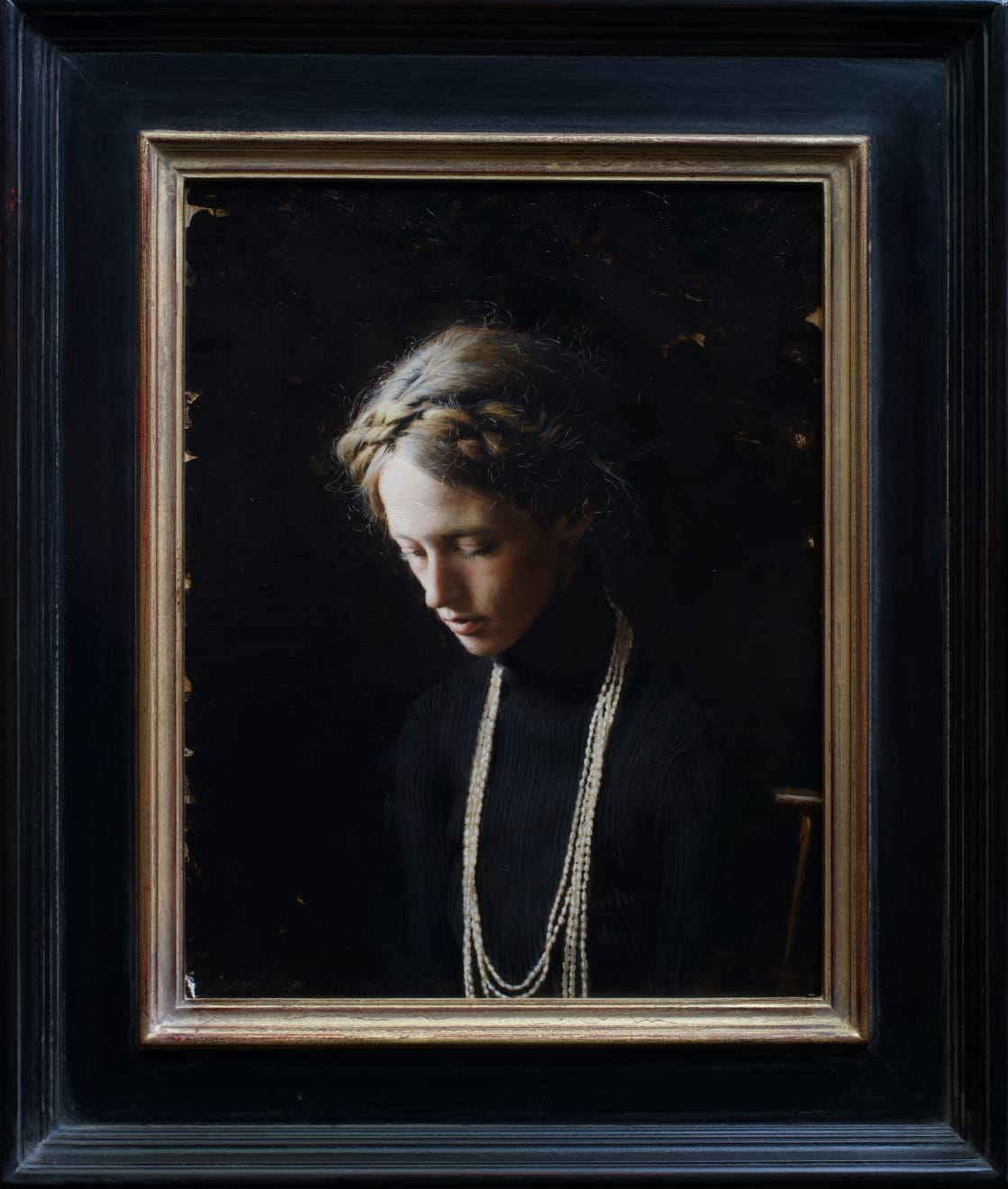 Carla Paine, Girl with a Braid Crown, 2023