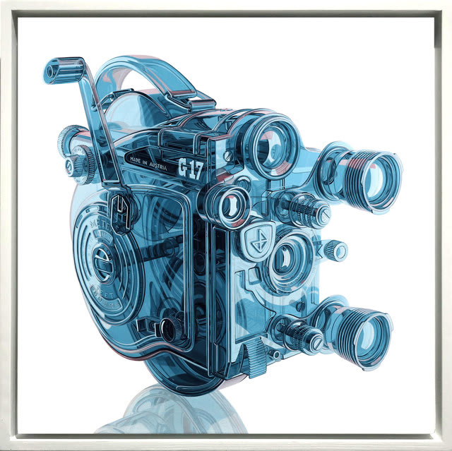 Jeff Bartels, Glass Eumig Camera, 2020