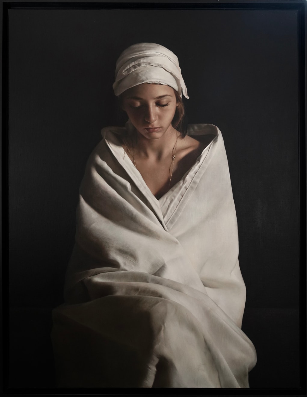 Anne-Christine Roda, Madone En Blanc, 2024