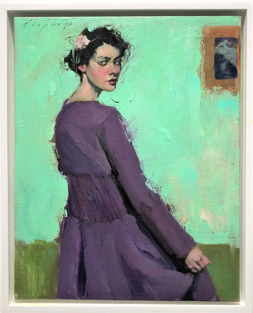 Malcolm T. Liepke, The Plum Dress, 2020