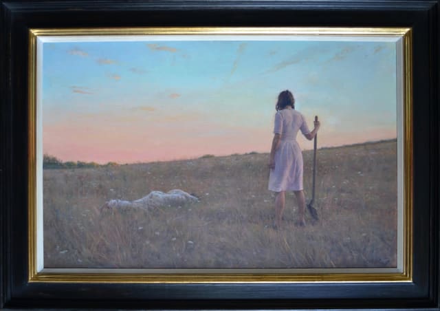 Alex Russell Flint, The Burial, 2016