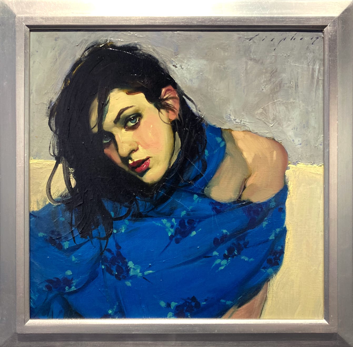 Malcolm T. Liepke, Blue Wrap, 2022